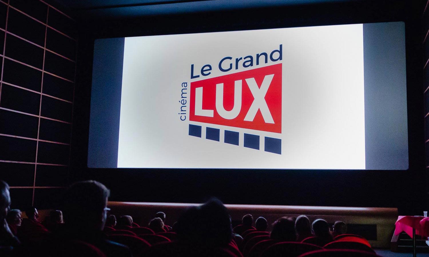 Création du logo du cinéma le Grand Lux Les Herbiers