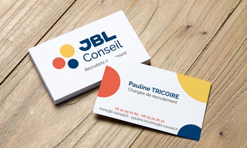 Refonte de l'identité visuelle de JBL Conseil par graphiste freelance