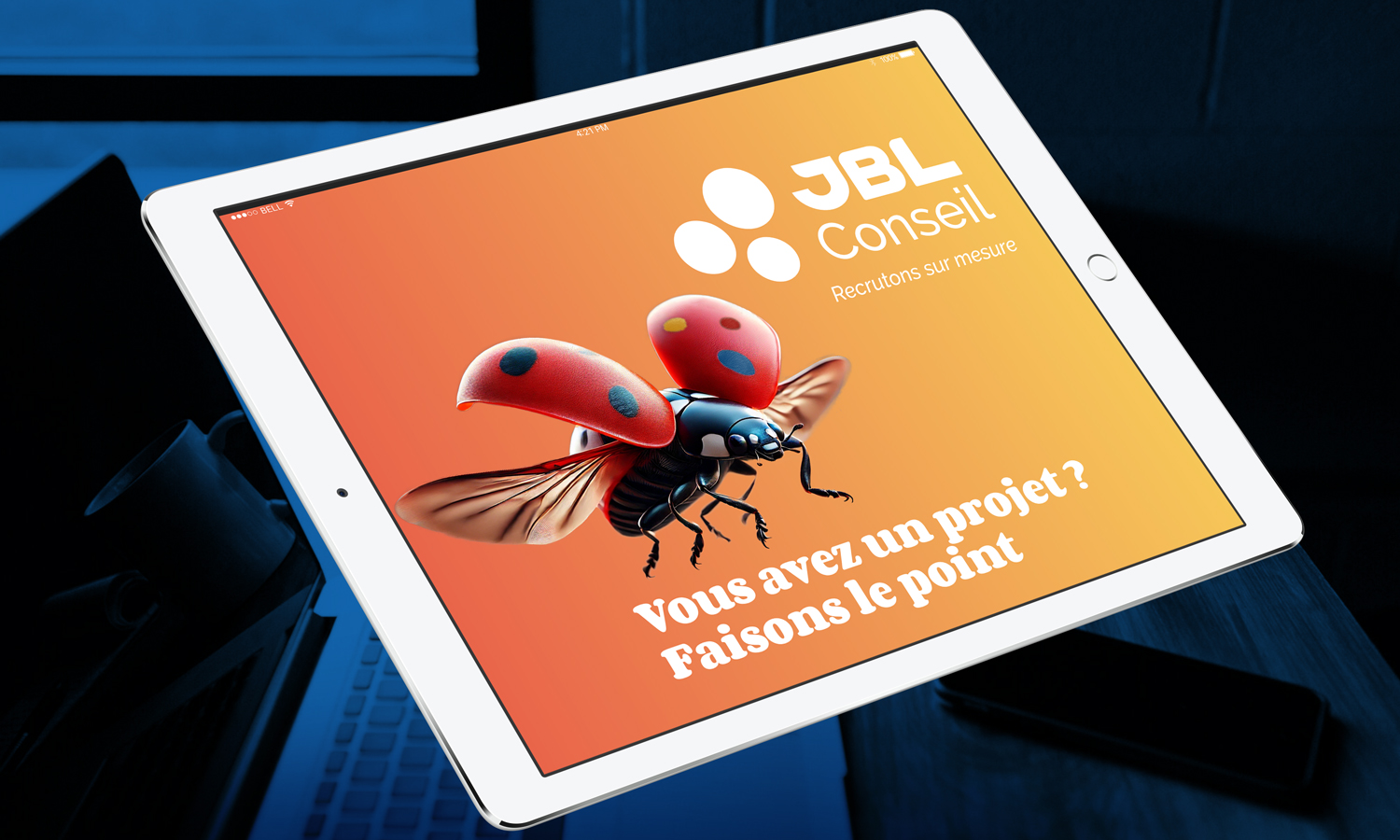 Création univers graphique JBL Conseil