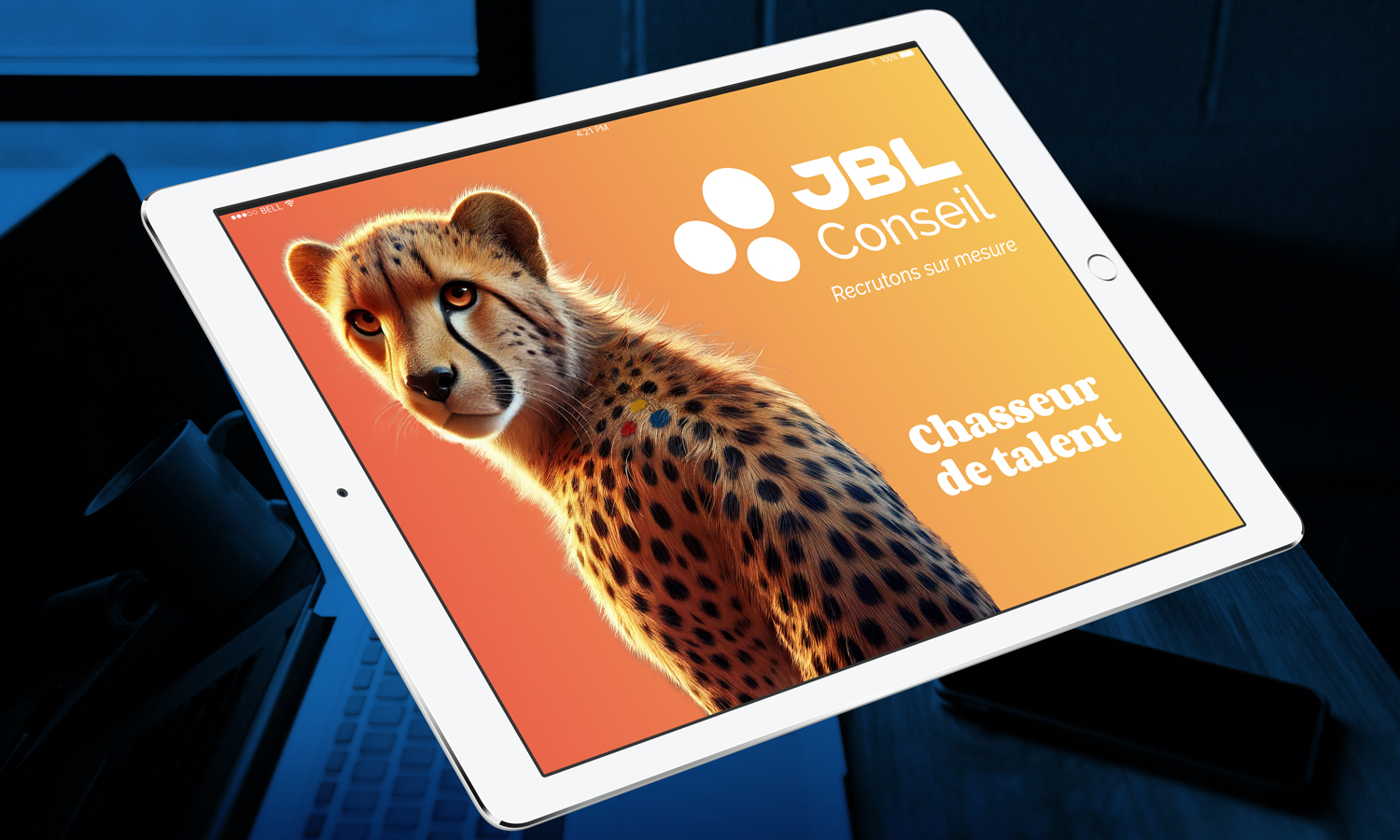 Refonte graphique univers visuel JBL Conseil