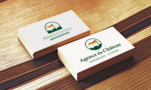 Refonte du logo de l'Agence du Ch&acirc;teau par graphiste freelance &agrave; Clisson
